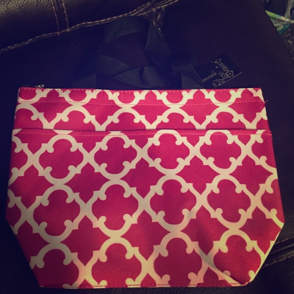 Stylish Pink Tote Bag - Picture 1 of 4